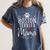Boston Terrier Mama Boston Terrier Lover Shirt Women's Comfort Colors T-Shirt Denim