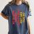Boston Terrier Mom Dad Dog Lover Owner Women Men Women's Comfort Colors T-Shirt Denim