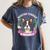Boston Terrier Mom Mother's Day Women's Comfort Colors T-Shirt Denim