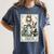 The Boston Terrier Mom Skeleton Spooky Season Halloween Women's Comfort Colors T-Shirt Denim