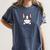 Boston Terrier In The Pocket Cute Boston Terrier Dog For Men Women Girls Kids Women's Comfort Colors T-Shirt Denim