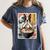 Boston Terrier Ramen Noodles Japanese Art Retro Ocean Waves Women's Comfort Colors T-Shirt Denim