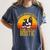 Boston Terrier Never Underestimate a Girl With a Bostie Women's Comfort Colors T-Shirt Denim