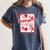 Bow Strawberry Kindergarten Is My Jam Teacher Kinder Team Women's Comfort Colors T-Shirt Denim Bow Strawberry Kindergarten Is My Jam Teacher Kinder Team Women's Comfort Colors T-Shirt Denim