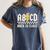 Boys Girls Teachers Rock Back To School ABCD Back In Class Women's Comfort Colors T-Shirt Denim