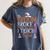 My Broom Broke So Now I Teach English English Teacher Witch Women's Comfort Colors T-Shirt Denim My Broom Broke So Now I Teach English English Teacher Witch Women's Comfort Colors T-Shirt Denim