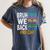 Bruh We Back Bruh No Cap We'Re Back Teacher Student Women's Comfort Colors T-Shirt Denim