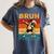 Bruh It's Field Day Teacher Happy Field Day Dabbing Boy Women's Comfort Colors T-Shirt Denim Bruh It's Field Day Teacher Happy Field Day Dabbing Boy Women's Comfort Colors T-Shirt Denim