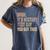 Bruh It's History Test Day You Got This History Teacher Women's Comfort Colors T-Shirt Denim