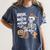 Bruh The Math Ain't Mathin' Show Your Work Halloween Teacher Women's Comfort Colors T-Shirt Denim Bruh The Math Ain't Mathin' Show Your Work Halloween Teacher Women's Comfort Colors T-Shirt Denim