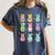Bunny Reading Books Easter Day Librarian Teacher Book Women's Comfort Colors T-Shirt Denim Bunny Reading Books Easter Day Librarian Teacher Book Women's Comfort Colors T-Shirt Denim