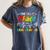 Some Call It Chaos We Call It Kindergarten Teacher Women's Comfort Colors T-Shirt Denim