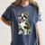 Camo Boston Terrier Pet Owner Camouflage Dog Lover Women's Comfort Colors T-Shirt Denim