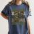 Camo Team 3rd Grade Squad Back To School Teacher Kids Boys Women's Comfort Colors T-Shirt Denim