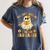 You Can't Scare Me I Teach 3rd Grade Halloween Teacher Ghost Women's Comfort Colors T-Shirt Denim