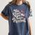 You Can't Scare Me I Teach Preschool Teacher Halloween Witch Women's Comfort Colors T-Shirt Denim You Can't Scare Me I Teach Preschool Teacher Halloween Witch Women's Comfort Colors T-Shirt Denim