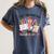 Can't Talk Right Now Doing Teacher Stuff Teacher Stuff Women's Comfort Colors T-Shirt Denim
