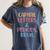Capital Letters And Periods Bruh Bruh Teacher Women Women's Comfort Colors T-Shirt Denim Capital Letters And Periods Bruh Bruh Teacher Women Women's Comfort Colors T-Shirt Denim