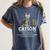 Cation Chemistry Humor Science Teacher Cat Pun Women's Comfort Colors T-Shirt Denim Cation Chemistry Humor Science Teacher Cat Pun Women's Comfort Colors T-Shirt Denim