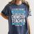 Chemistry Teacher Appreciation Men Women T-Shirt Women's Comfort Colors T-Shirt Denim