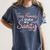 Childcare Provider Daycare Teacher Stole My Sanity Women's Comfort Colors T-Shirt Denim