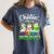 Chillin With My Pre-K Snowmies Christmas Teacher Xmas Women's Comfort Colors T-Shirt Denim