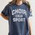 Choir Is My Sport Quote Choir Teacher Women's Comfort Colors T-Shirt Denim Choir Is My Sport Quote Choir Teacher Women's Comfort Colors T-Shirt Denim