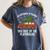 Christmas Teacher Squad Festive Car Tree Lights Xmas Women's Comfort Colors T-Shirt Denim