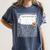 Composition Notebook Costume Adult Halloween For Teacher Women's Comfort Colors T-Shirt Denim Composition Notebook Costume Adult Halloween For Teacher Women's Comfort Colors T-Shirt Denim