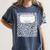 Composition Notebook Matching Group Halloween Teachers Women's Comfort Colors T-Shirt Denim