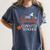Computer Teacher Halloween Spooky Men Women Kids Women's Comfort Colors T-Shirt Denim