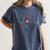 Cool Brush Heart Shape Art Teacher Paint For Artist Painter Women's Comfort Colors T-Shirt Denim Cool Brush Heart Shape Art Teacher Paint For Artist Painter Women's Comfort Colors T-Shirt Denim