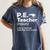 Cool PE Teacher Art For Men Women Physical Education Teacher Women's Comfort Colors T-Shirt Denim