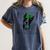 Cool Saint Patrick's Boston Terrier T Shirt For Dogs Lovers Women's Comfort Colors T-Shirt Denim