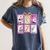 Coquette Bow Spooky Teacher Ghost Halloween Trick Or Teach Women's Comfort Colors T-Shirt Denim Coquette Bow Spooky Teacher Ghost Halloween Trick Or Teach Women's Comfort Colors T-Shirt Denim