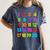Counting 1-10 Learn To Count Number School Kids Teacher Women's Comfort Colors T-Shirt Denim Counting 1-10 Learn To Count Number School Kids Teacher Women's Comfort Colors T-Shirt Denim