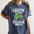 Creepin It Real Monster School Preschool Teacher Halloween Women's Comfort Colors T-Shirt Denim