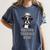 Cute Boston Terrier Dad Dog Lovers Puppy Bostie Owner Women's Comfort Colors T-Shirt Denim
