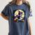 Cute Boston Terrier Halloween Costume Dog Lover Women Girls Women's Comfort Colors T-Shirt Denim