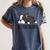 Cute Boston Terrier Boston Mama Women's Comfort Colors T-Shirt Denim
