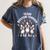 Cute Cartoon For Dog Owners Pet Team Boston Terrier Women's Comfort Colors T-Shirt Denim