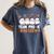 Cute Ghosts Pre-K Boo Crew Teachers Halloween Party Team For Men Women Kids Women's Comfort Colors T-Shirt Denim