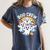 Cute Group Matching Teachers Halloween Women's Comfort Colors T-Shirt Denim Cute Group Matching Teachers Halloween Women's Comfort Colors T-Shirt Denim