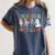 Cute Inclusion Isn't Scary Teacher Skeleton Ghost Halloween Women's Comfort Colors T-Shirt Denim Cute Inclusion Isn't Scary Teacher Skeleton Ghost Halloween Women's Comfort Colors T-Shirt Denim