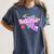 Cute Teacher Shirt 80's 90's Style Retro Old School Teacher For Men Women Women's Comfort Colors T-Shirt Denim