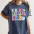 In My Daycare Era Groovy Teacher Daycare First Day Of School Women's Comfort Colors T-Shirt Denim In My Daycare Era Groovy Teacher Daycare First Day Of School Women's Comfort Colors T-Shirt Denim