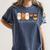 Daycare Teacher Halloween Infant Squad Spooky Childcare Fall Women's Comfort Colors T-Shirt Denim