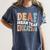 Deaf Dream Team Education Deaf Education Teacher Women's Comfort Colors T-Shirt Denim