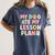 My Dog Ate My Lesson Plan Kindergarten Teacher Dog Lover For Men Women Women's Comfort Colors T-Shirt Denim