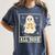 All Done Sign Language Ghost Speech Pathology Teacher Women's Comfort Colors T-Shirt Denim